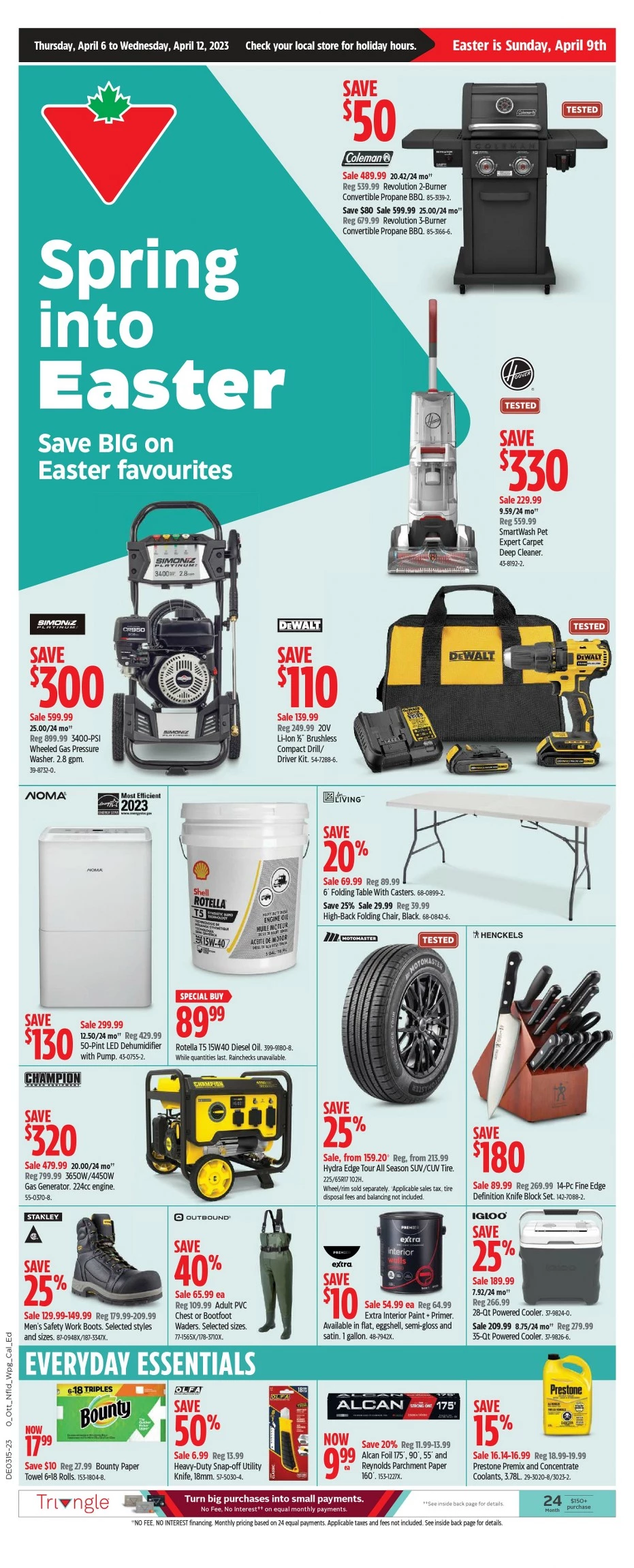 Canadian Tire Flyer April 27 to May 3, 2024