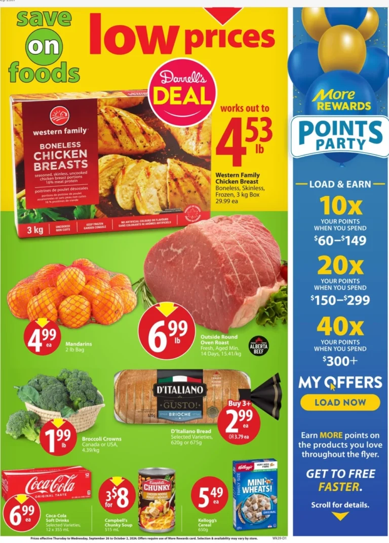 save on foods flyer canada