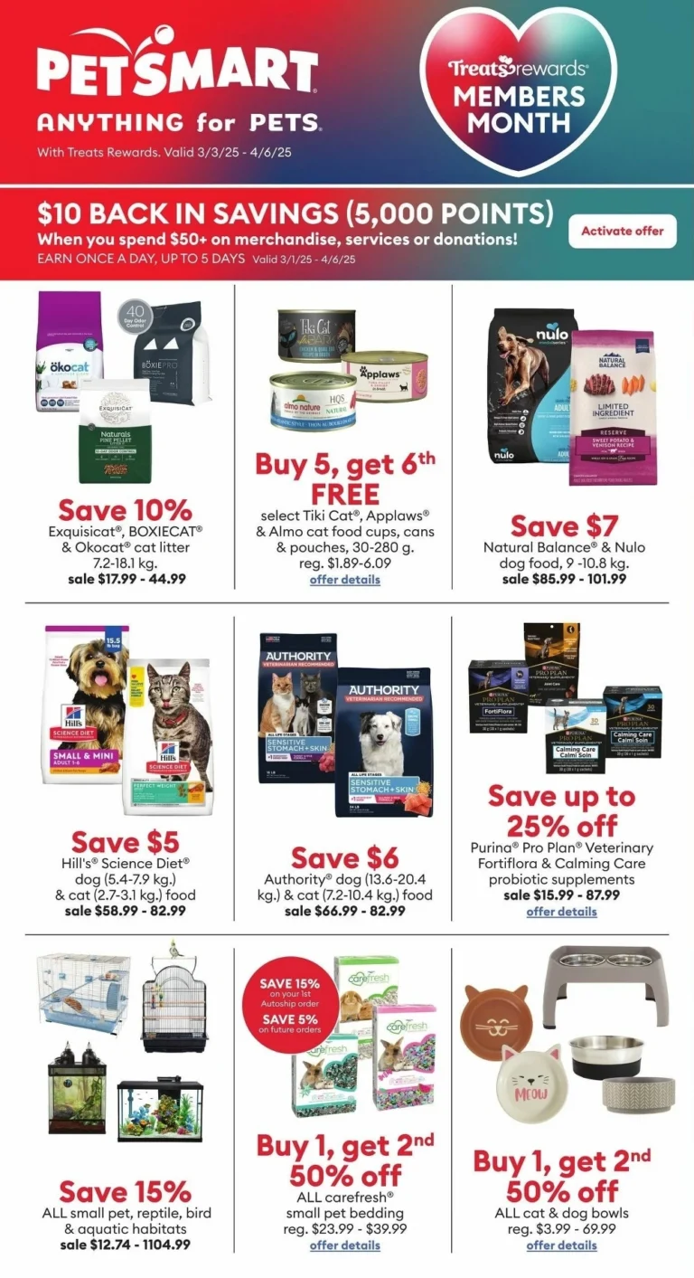pet smart flyer