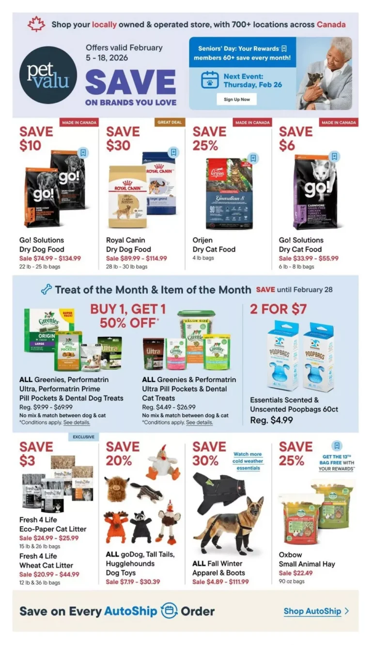 petvalu flyer week 6-7