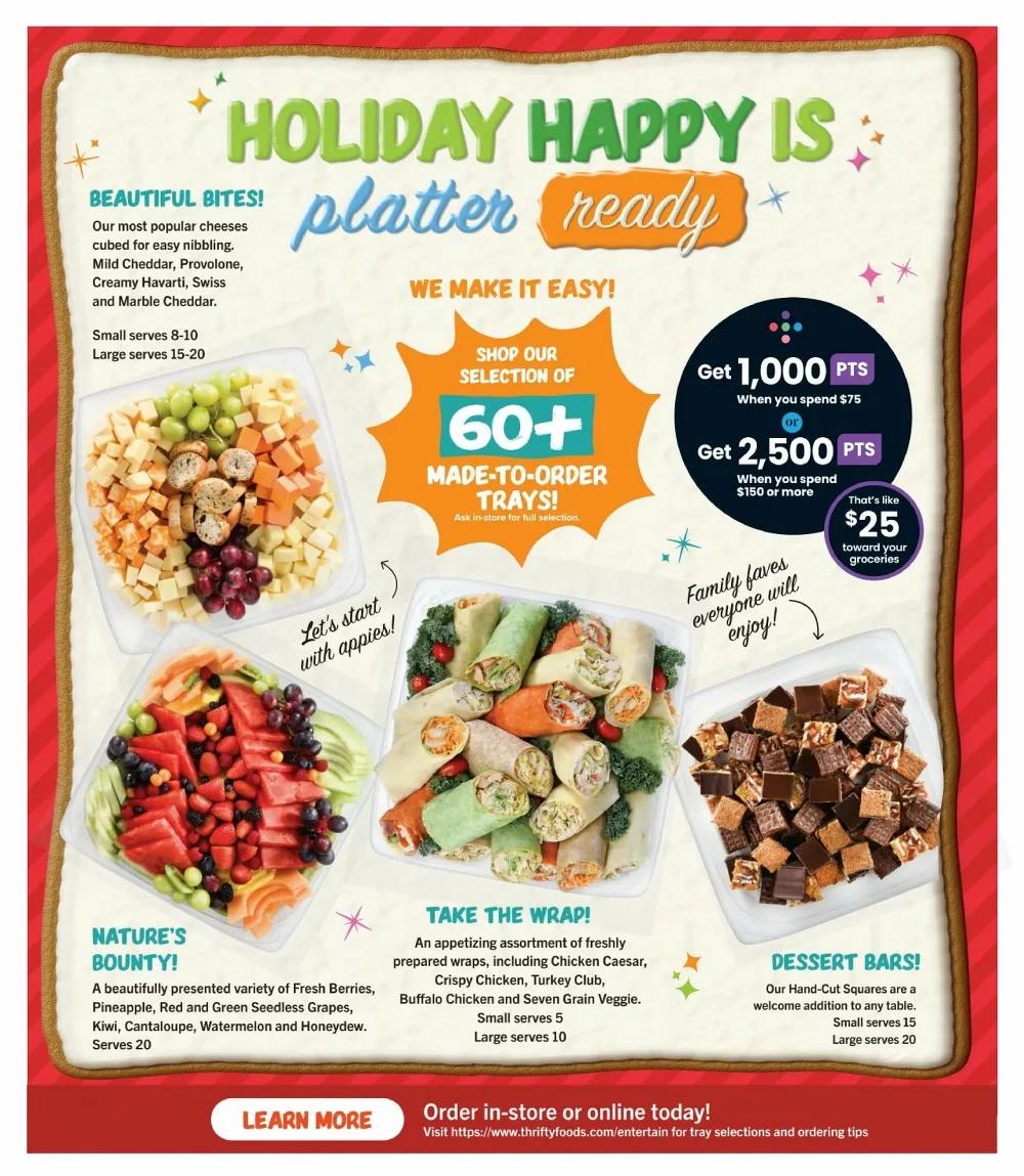 thrifty foods flyer december 18 24 17