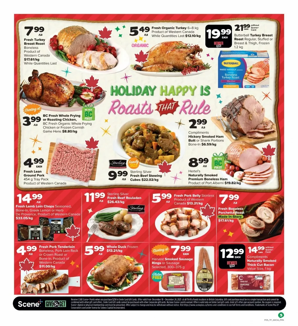 thrifty foods flyer december 18 24 6