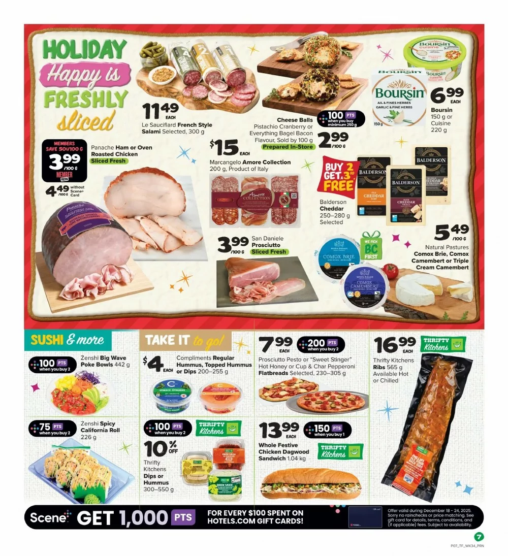 thrifty foods flyer december 18 24 8