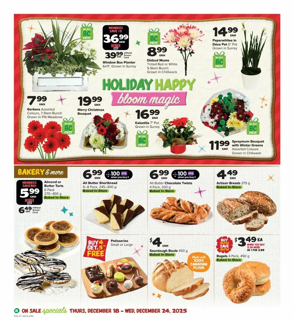 thrifty foods flyer december 18 24 9