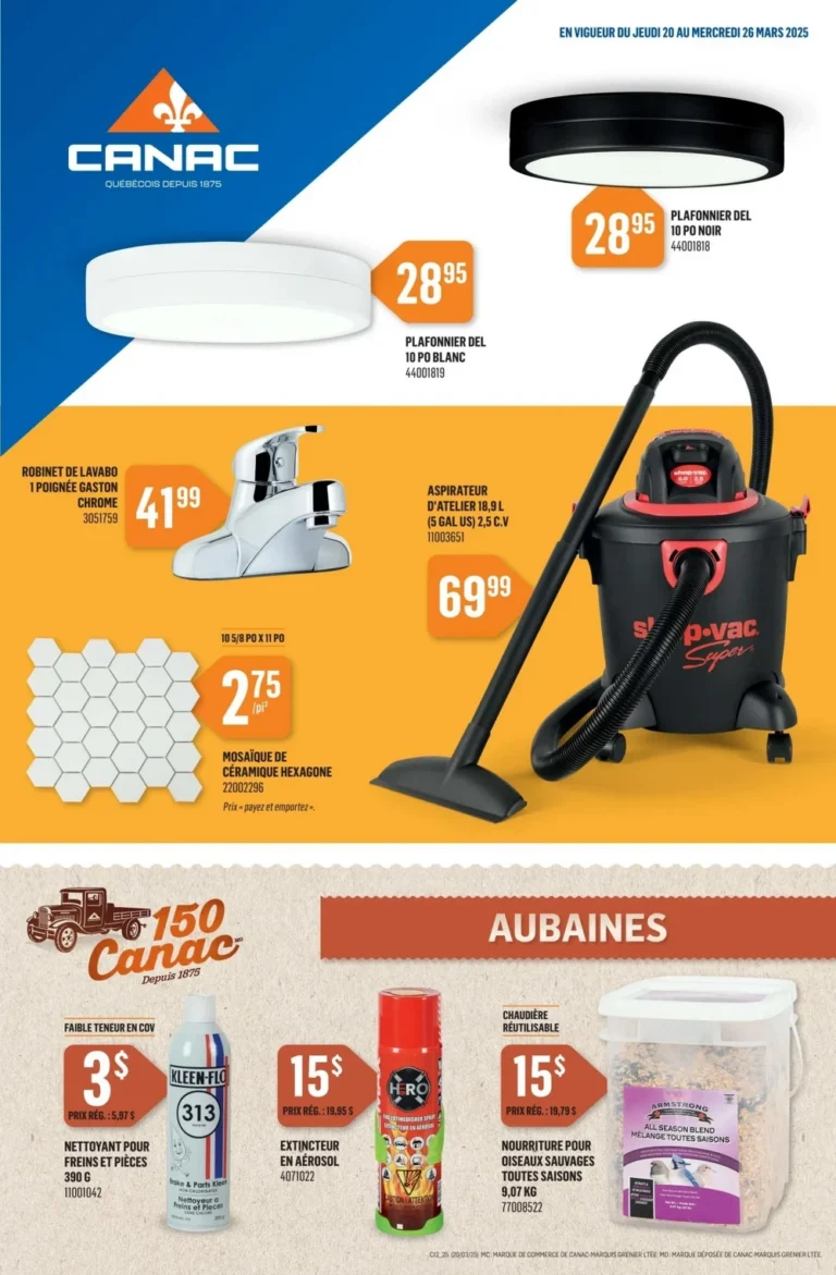 canac flyer
