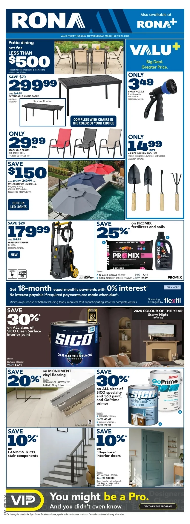 rona flyer