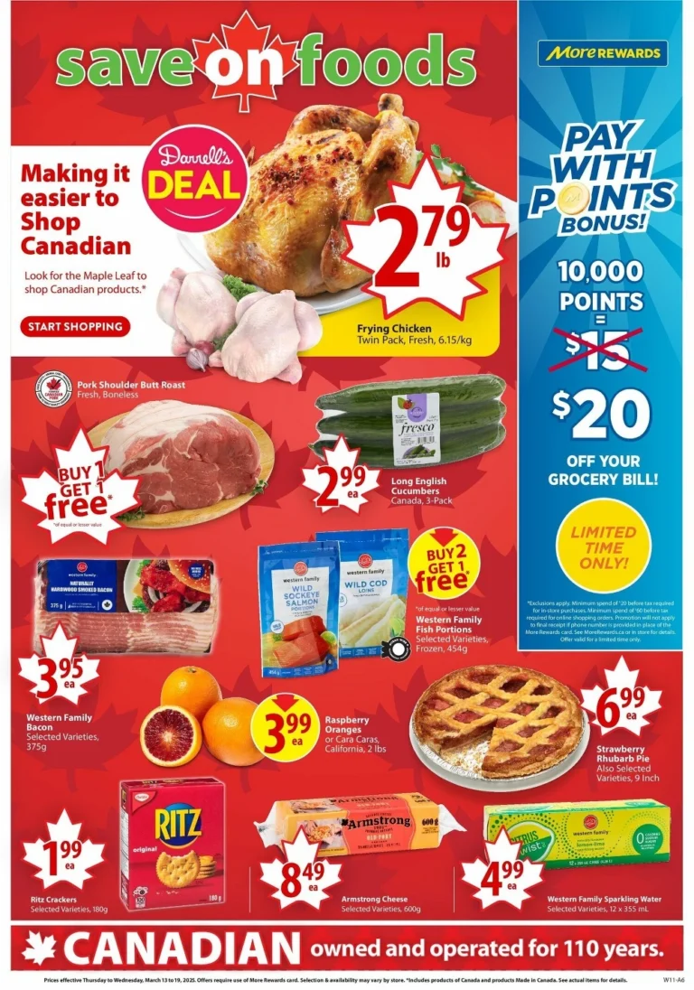 save on foods flyer