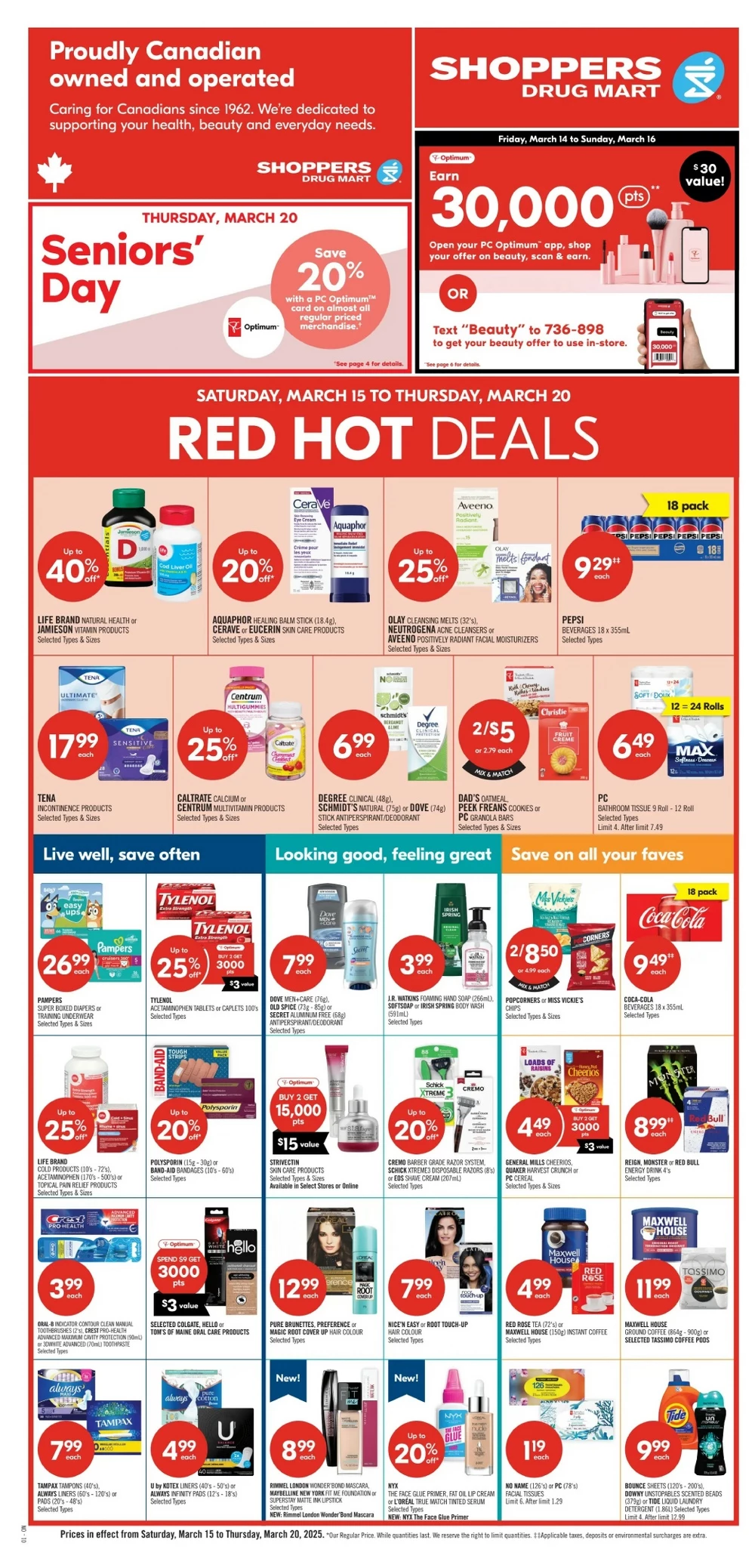 shoppers drug mart flyer march 15 20 5