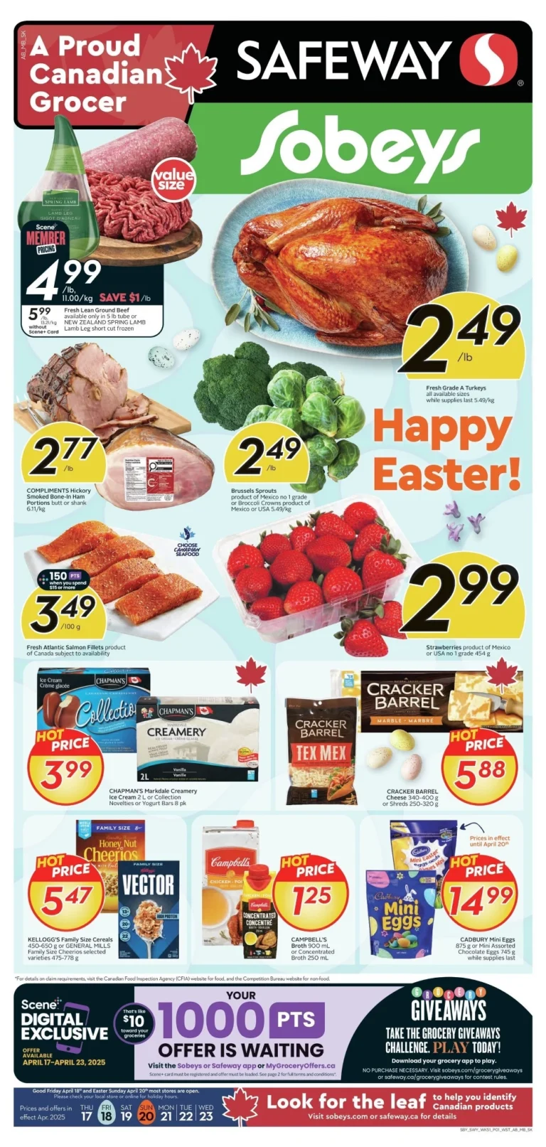 safeway-sobeys flyer west easter