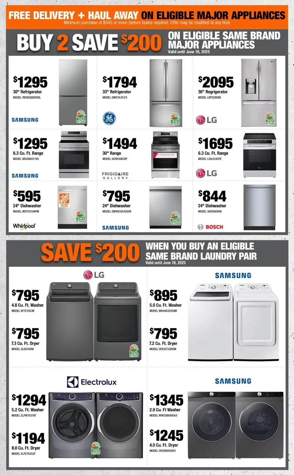 home depot flyer june 5 11 12
