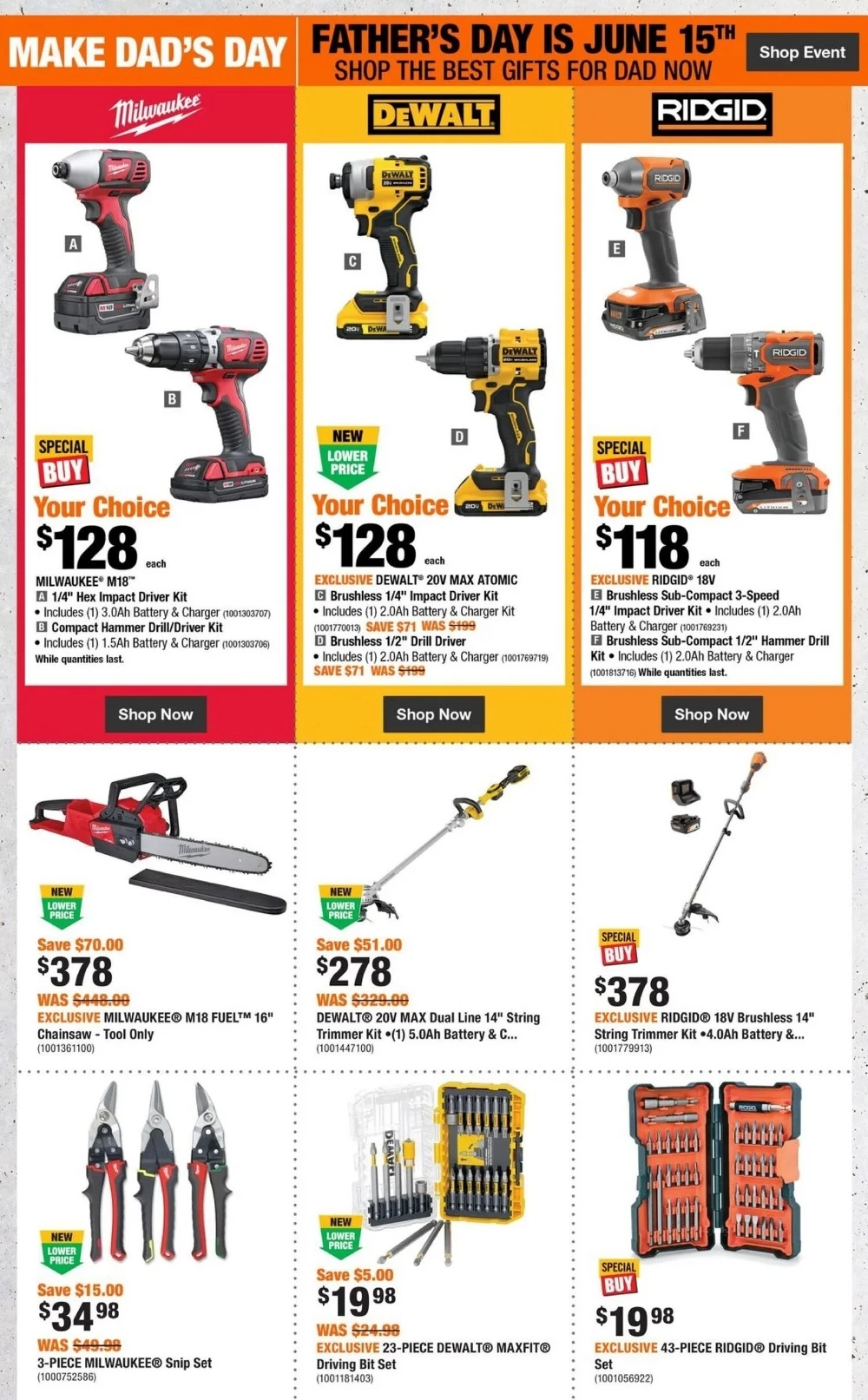 home depot flyer june 5 11 4