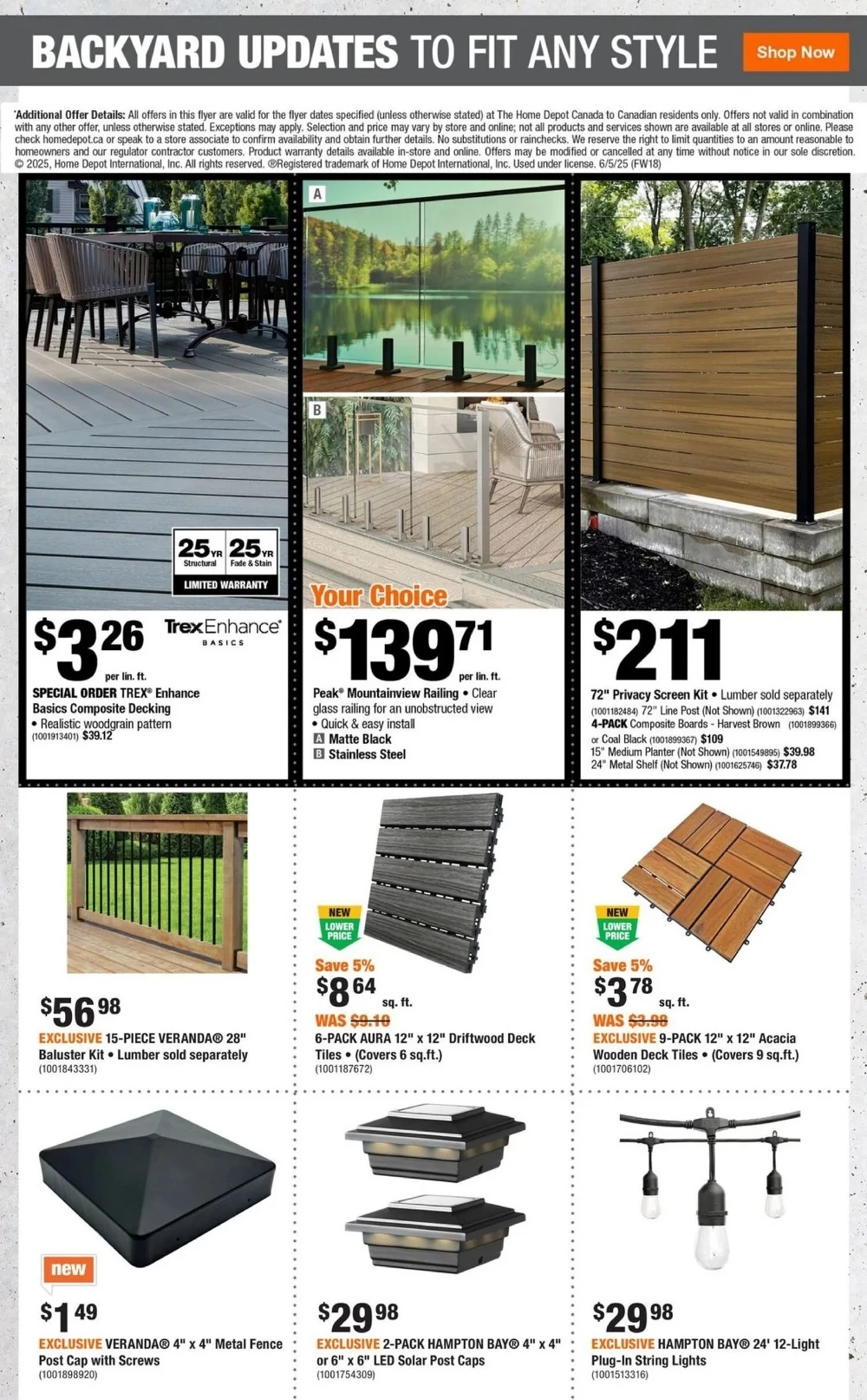 home depot flyer june 5 11 9