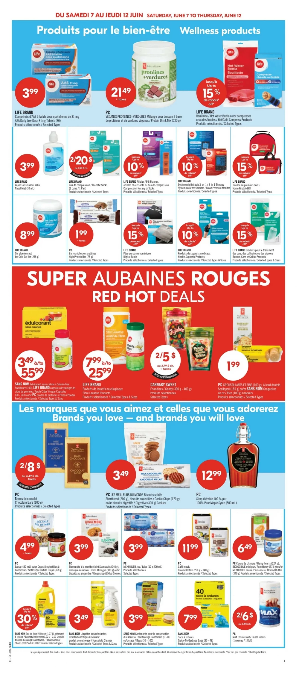 pharmaprix flyer june 7 12 16
