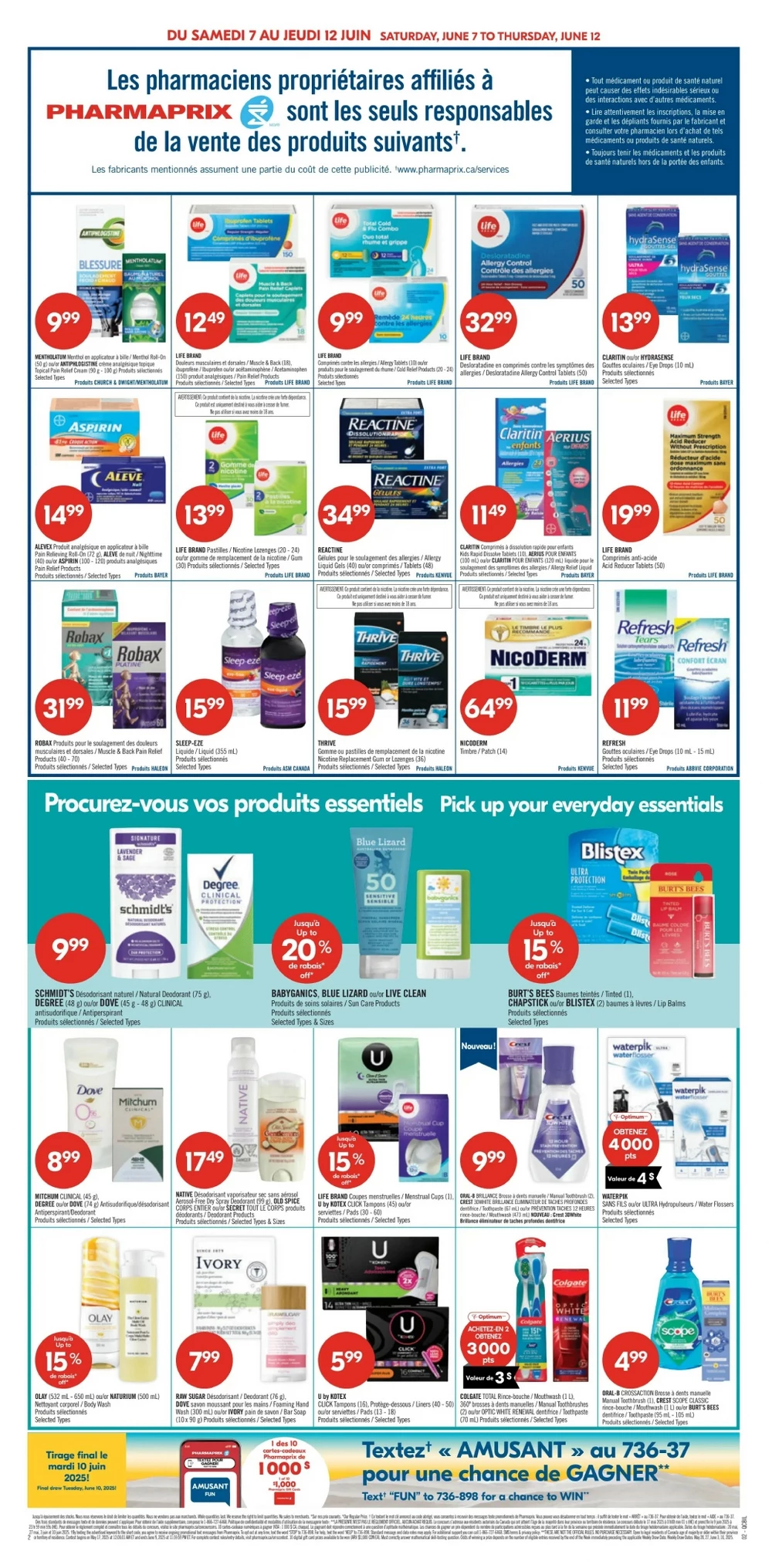 pharmaprix flyer june 7 12 5