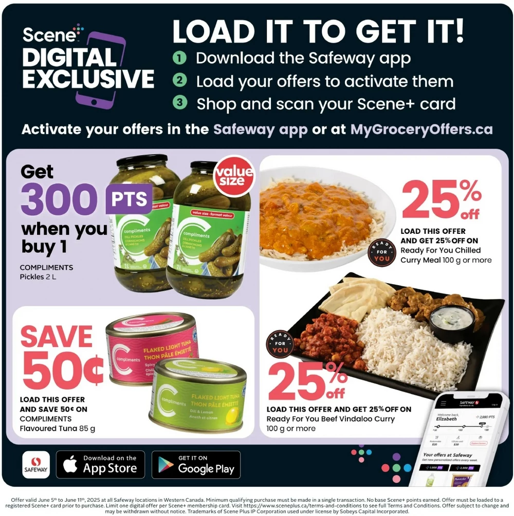 safeway flyer bc on june 5 11 5