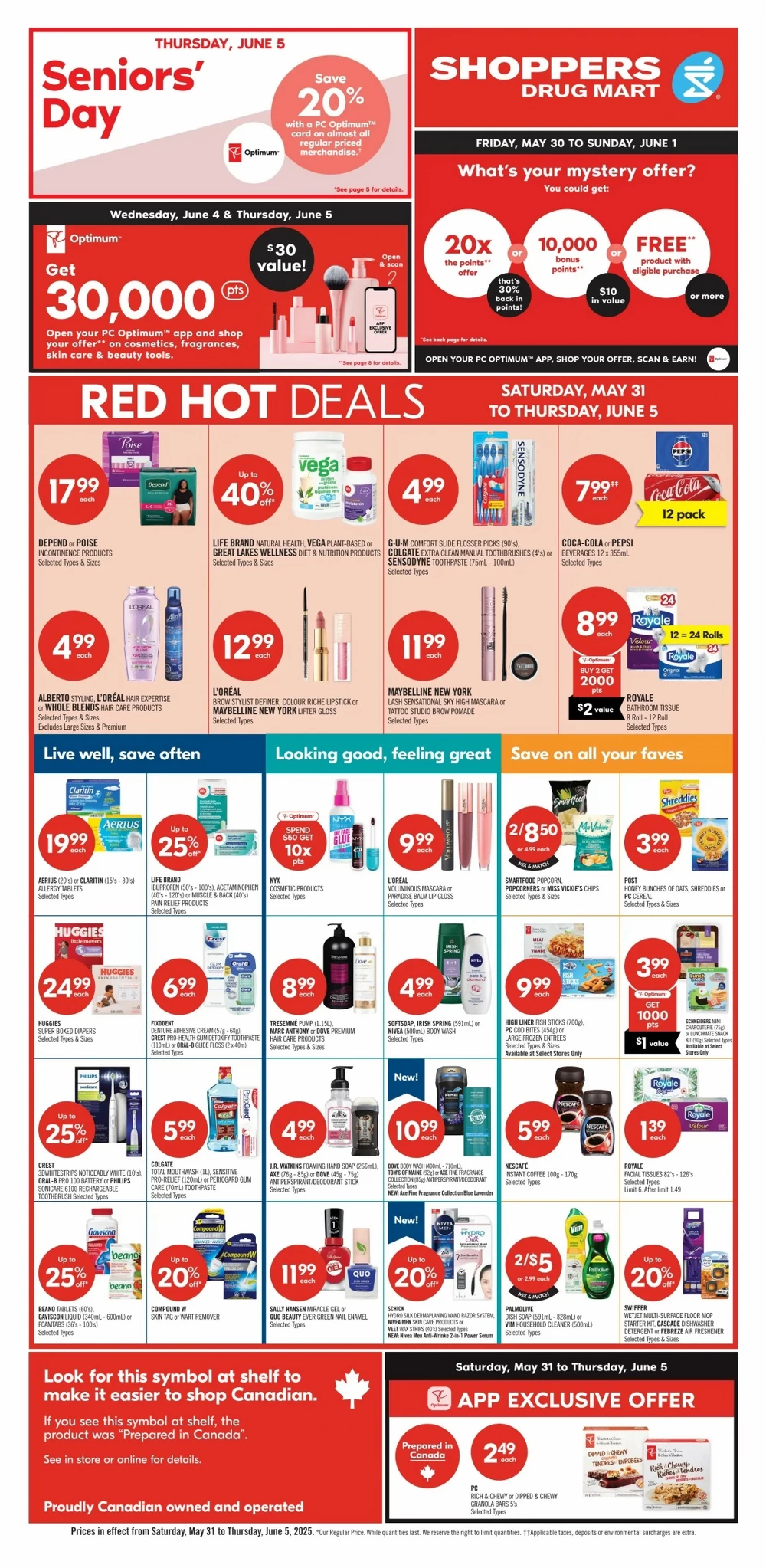 shoppers drug mart flyer may 31 june 5 6