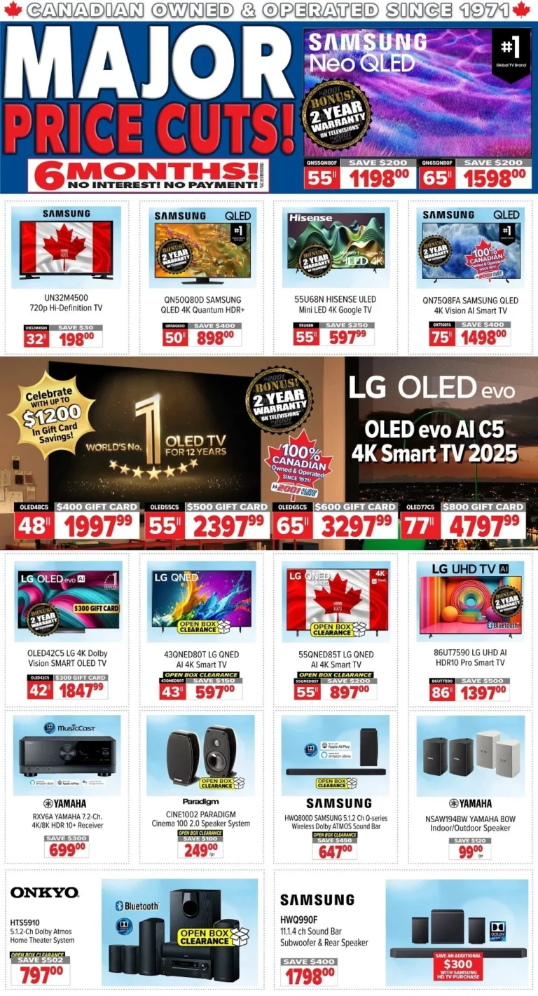 2001 audio video flyer