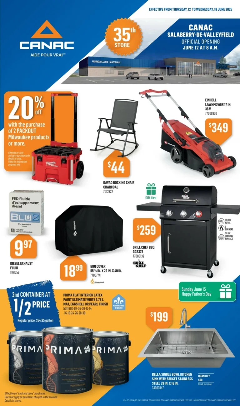 canac flyer
