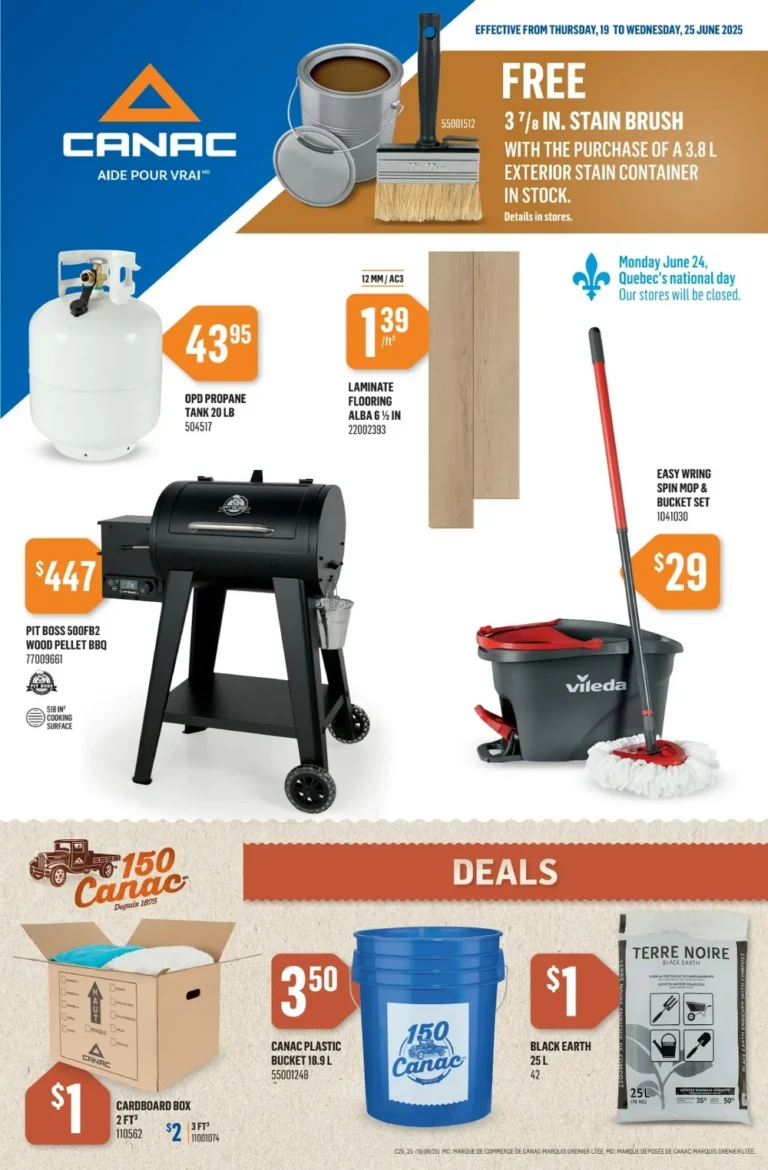 canac flyer
