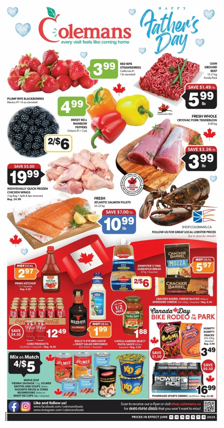 colemans flyer father's day
