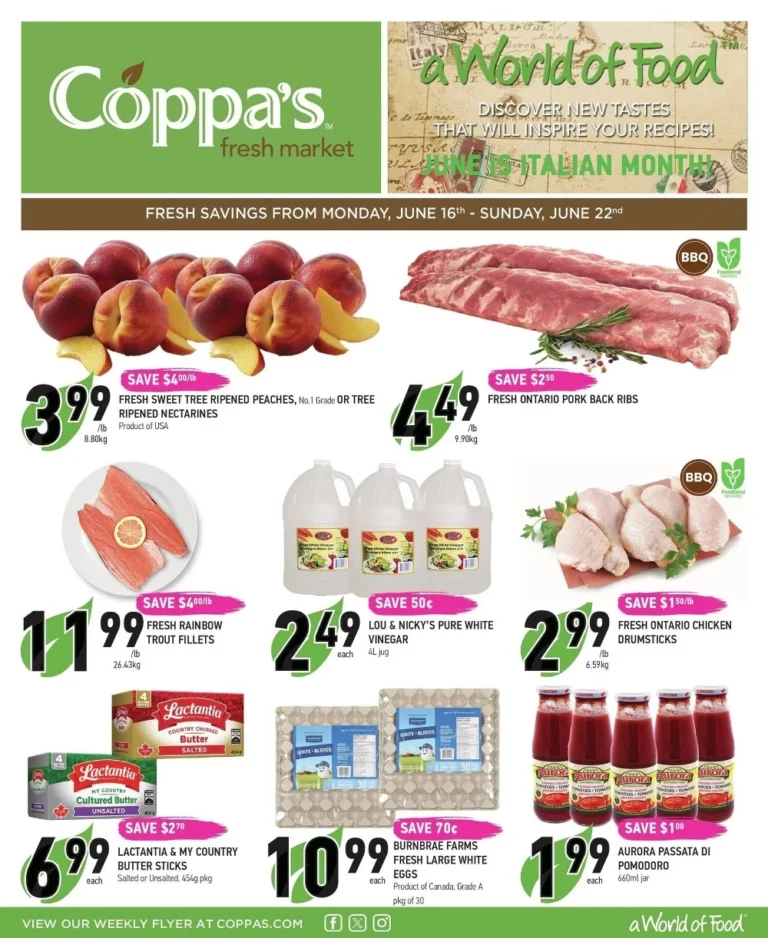 coppa's weekly flyer