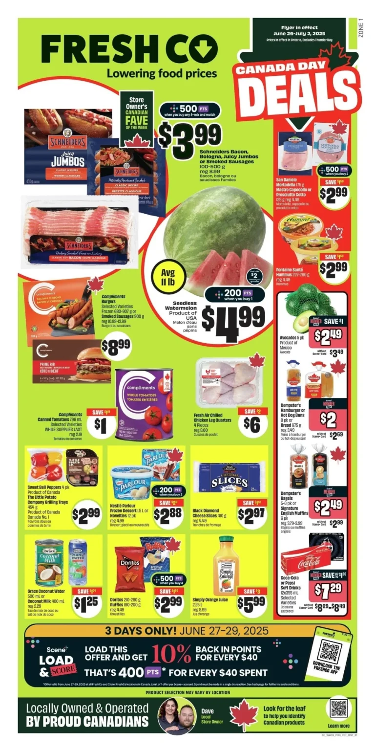freshco flyer ont.