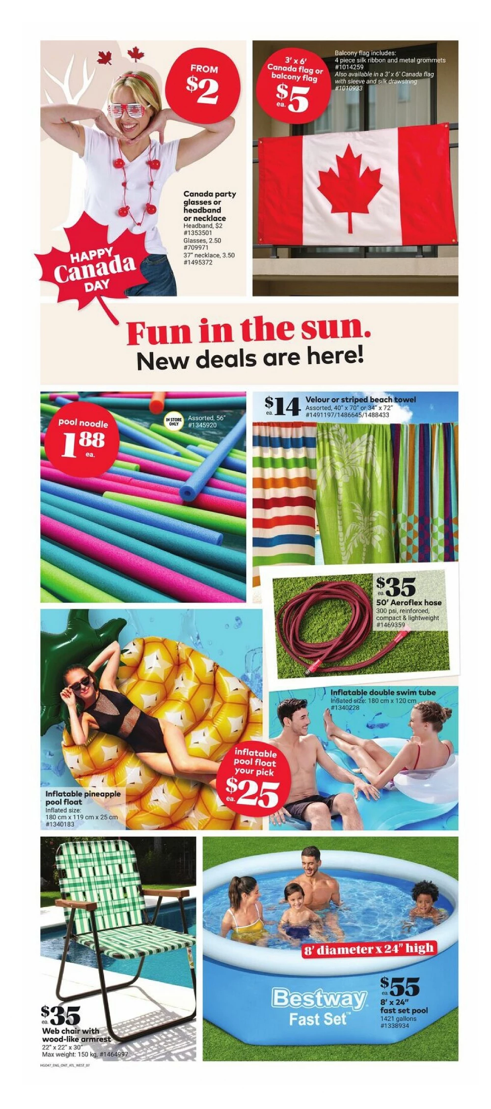 giant tiger flyer ont june 25 july 1 9