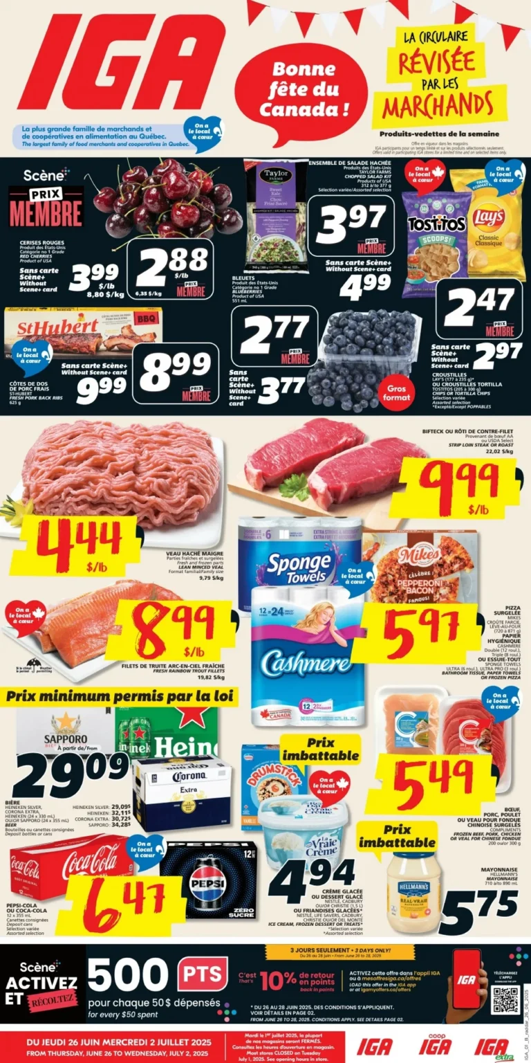 iga flyer