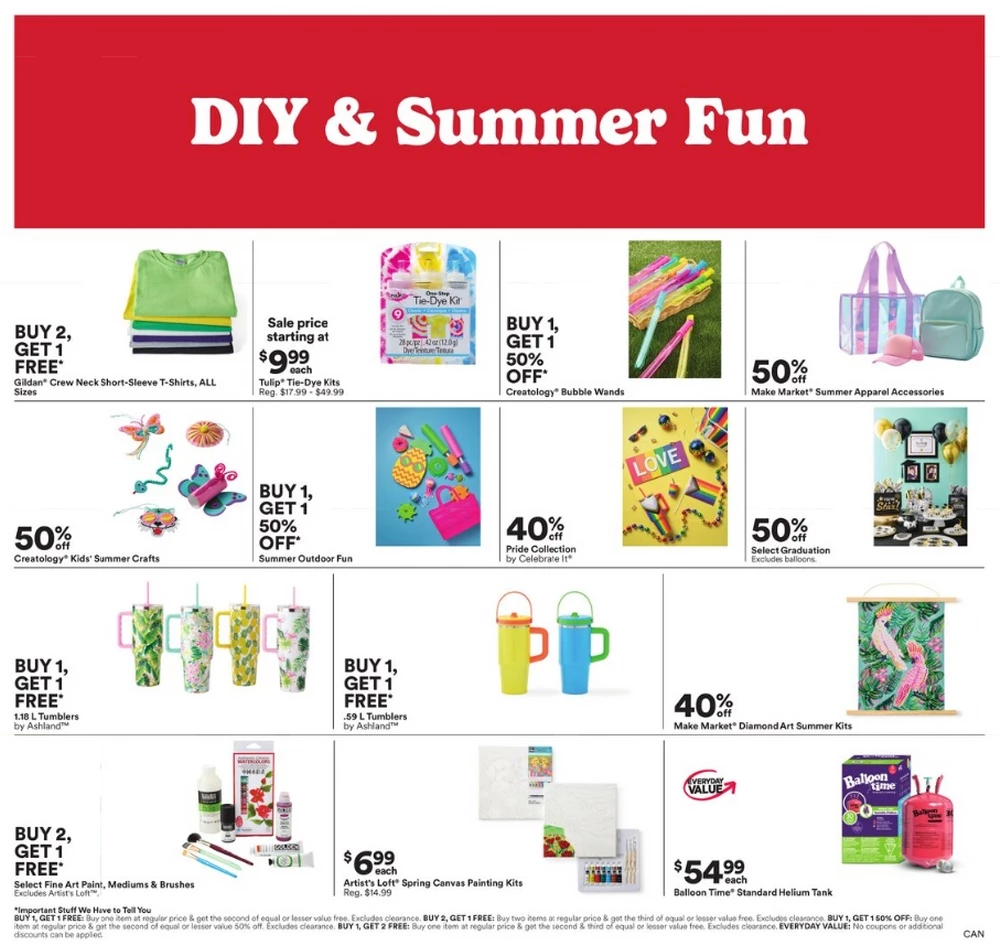 michaels flyer june 20 26 2