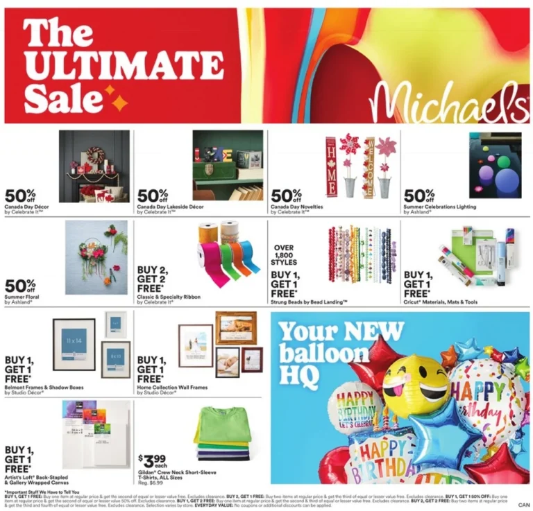 michaels flyer