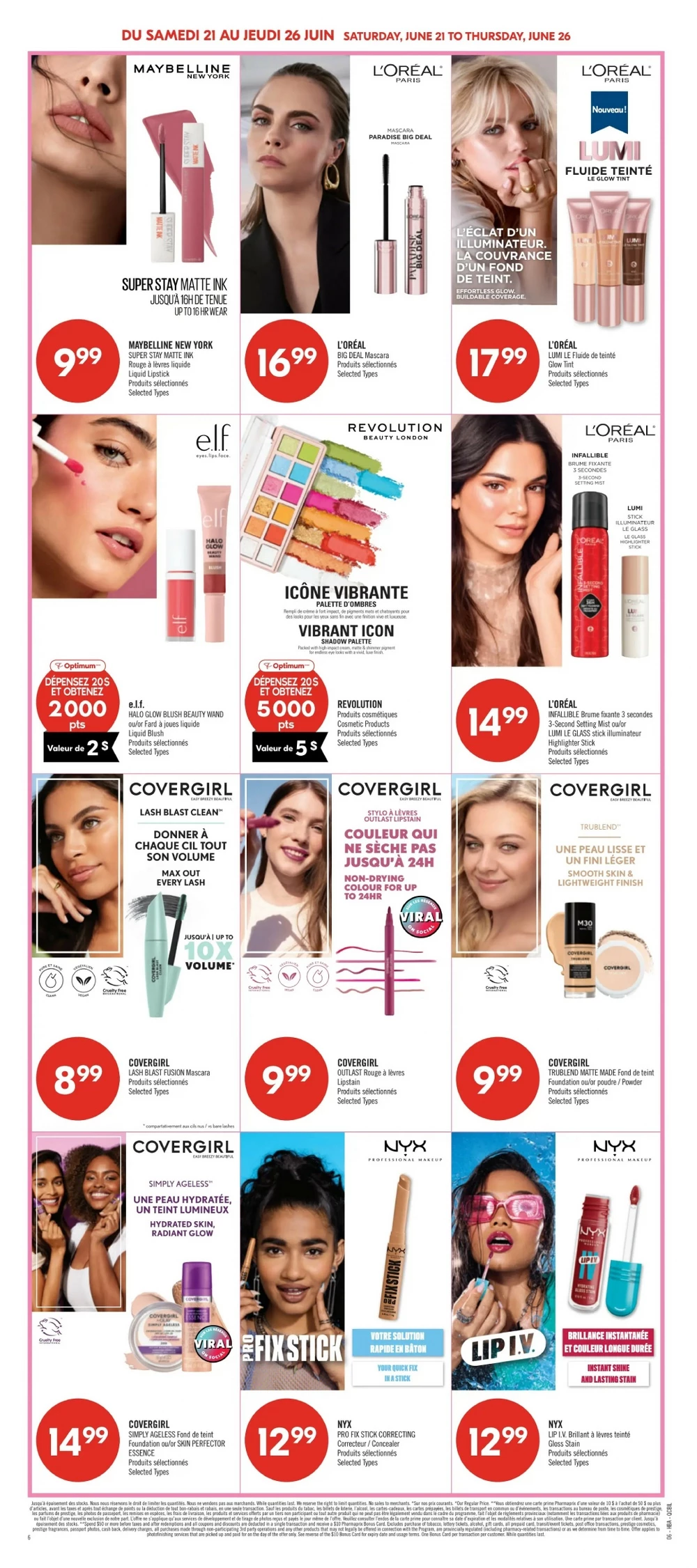 pharmaprix flyer june 21 26 13