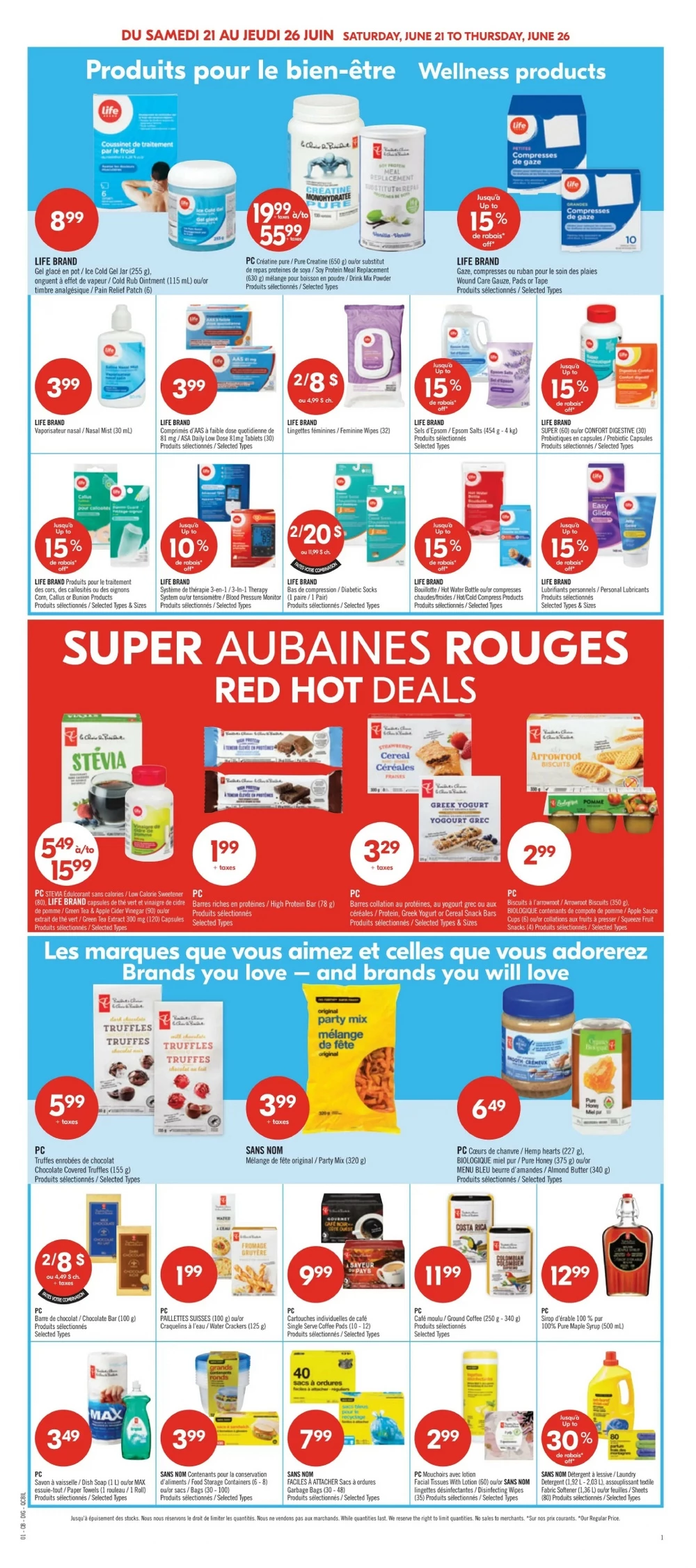 pharmaprix flyer june 21 26 17