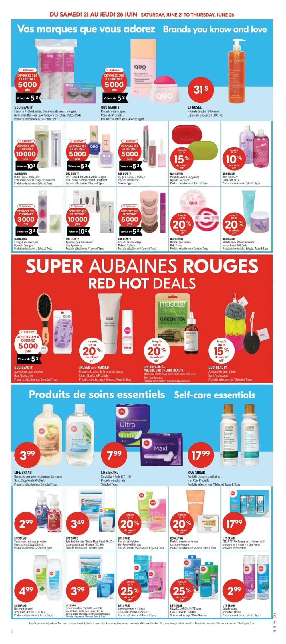 pharmaprix flyer june 21 26 18
