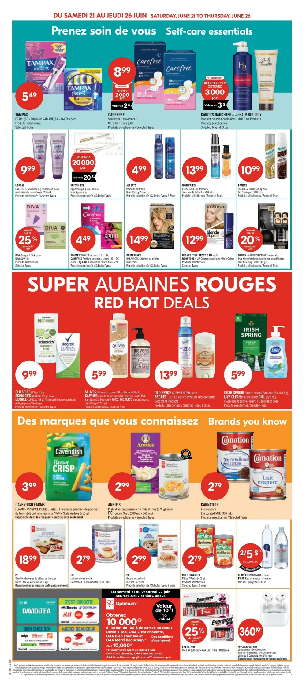 pharmaprix flyer june 21 26 21