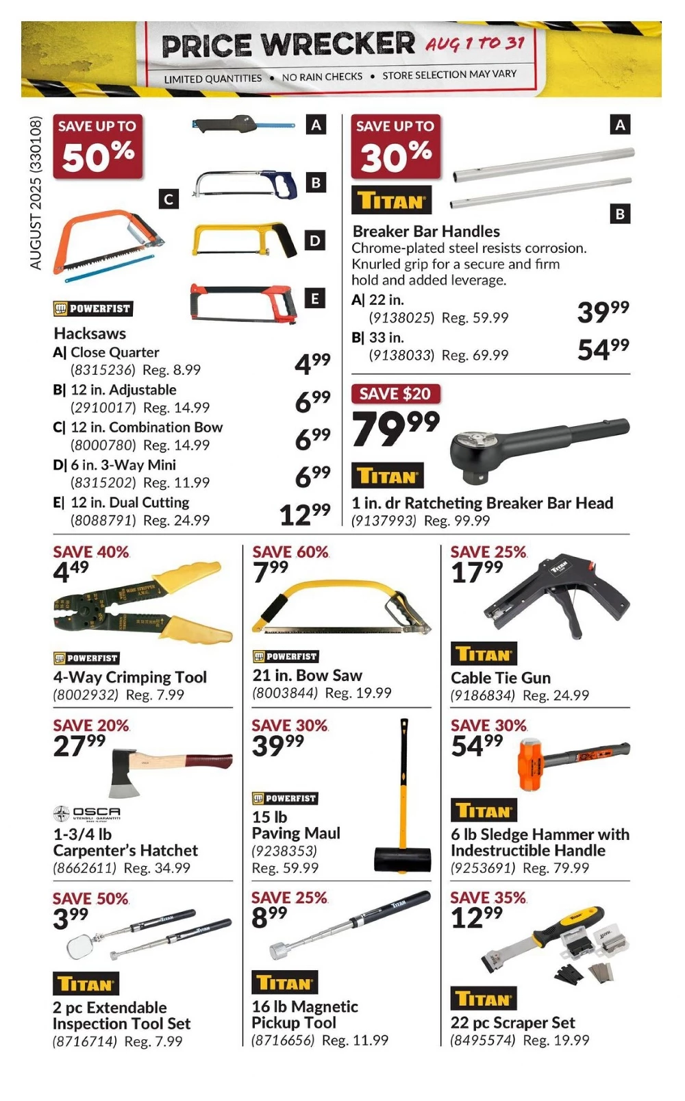princess auto flyer august 2025 17