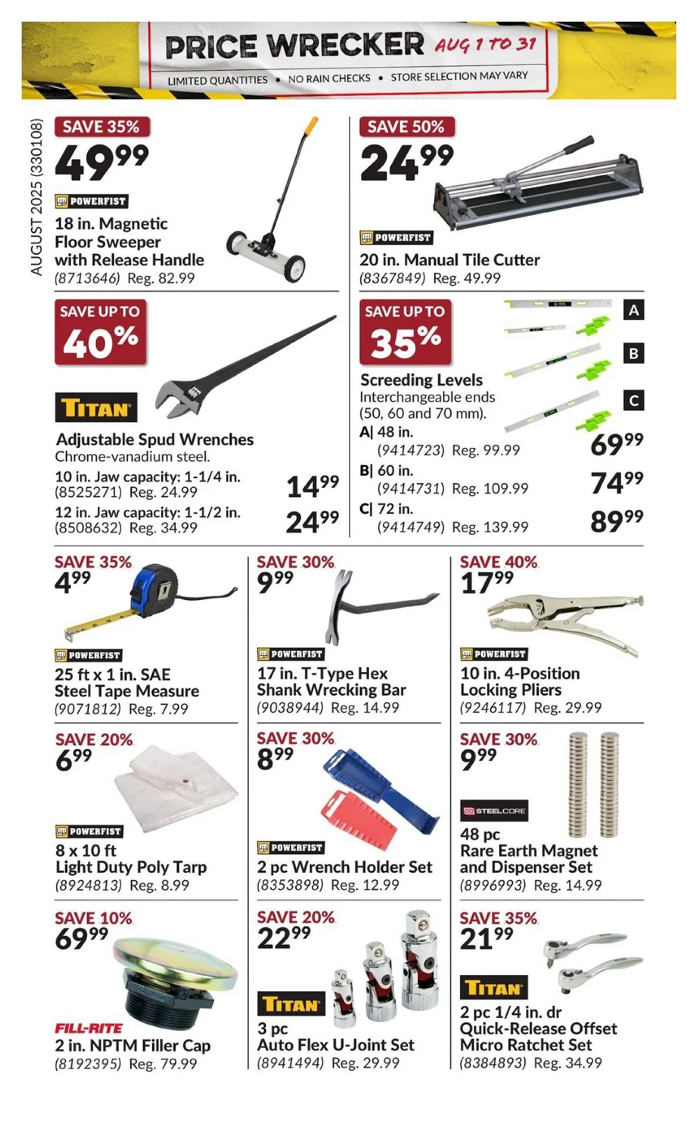 princess auto flyer august 2025 18