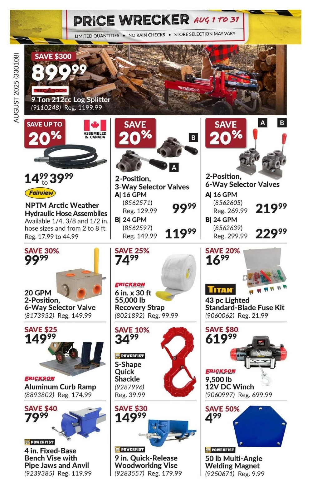 princess auto flyer august 2025 21