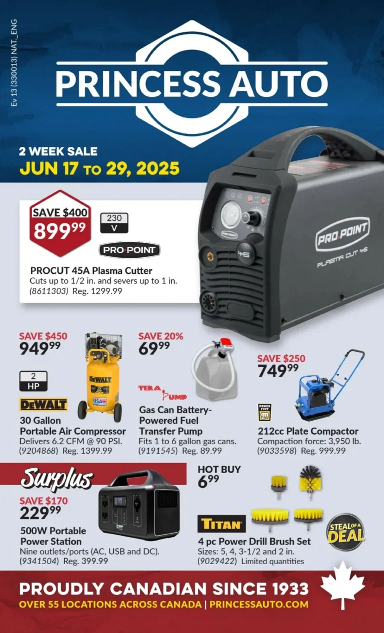 princess auto flyer two week flyer new