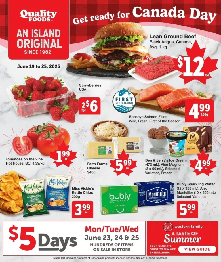 quality foods flyer