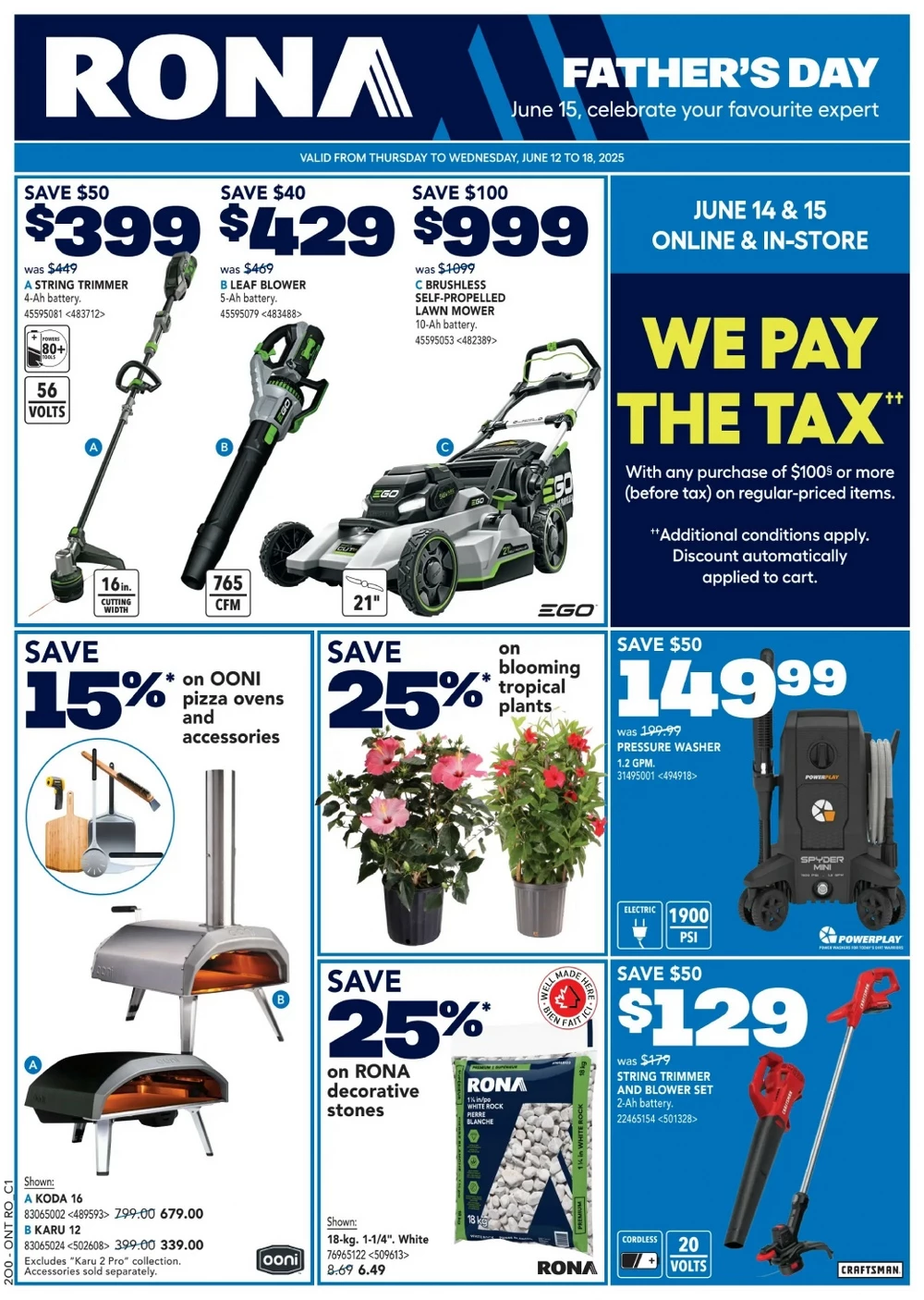 rona flyer canada