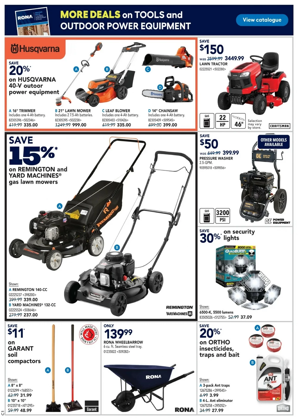 rona canada flyer june 12 18 10