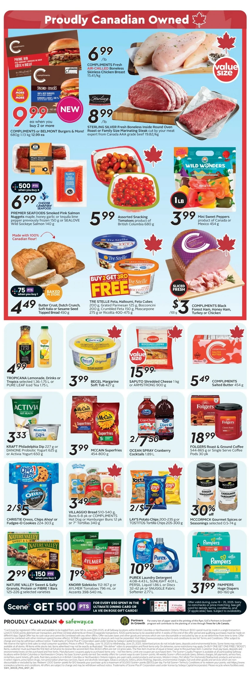 safeway flyer on bc june 19 25 4