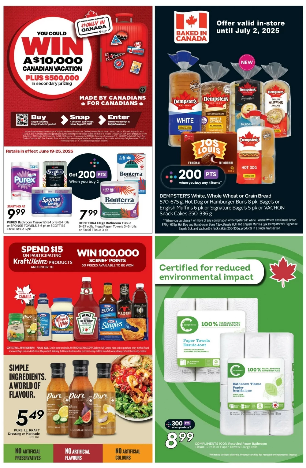 safeway sobeys flyer west june 19 25 21