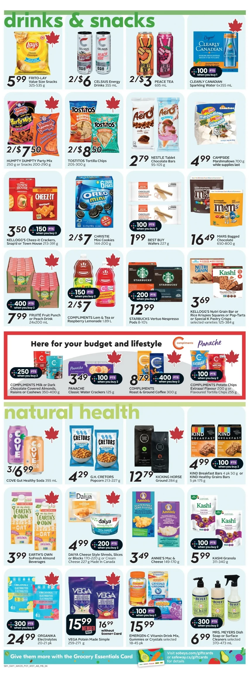 safeway sobeys flyer west june 26 july 2 10