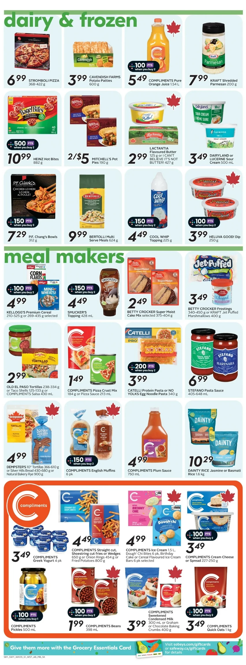 safeway sobeys flyer west june 26 july 2 13