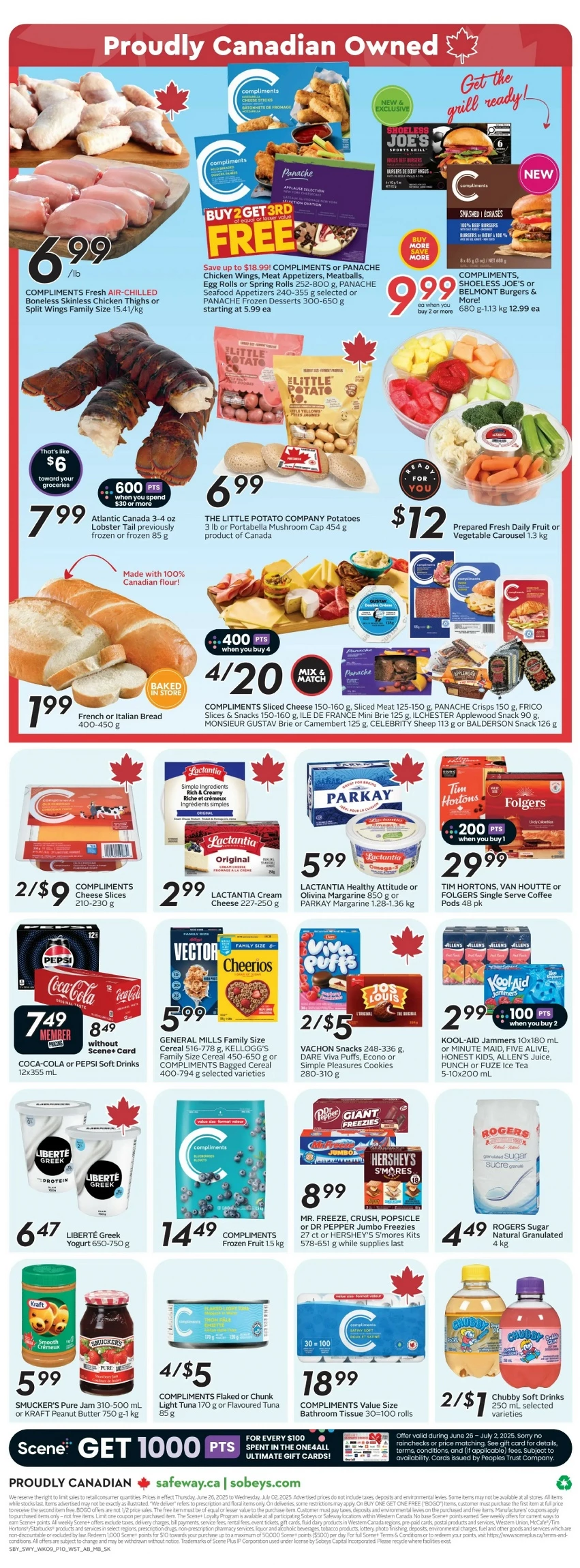 safeway sobeys flyer west june 26 july 2 4