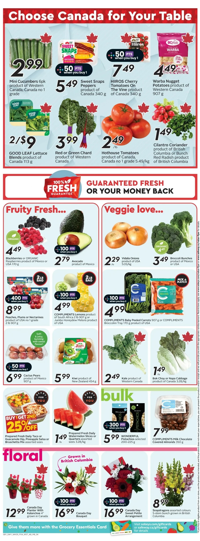 safeway sobeys flyer west june 26 july 2 7