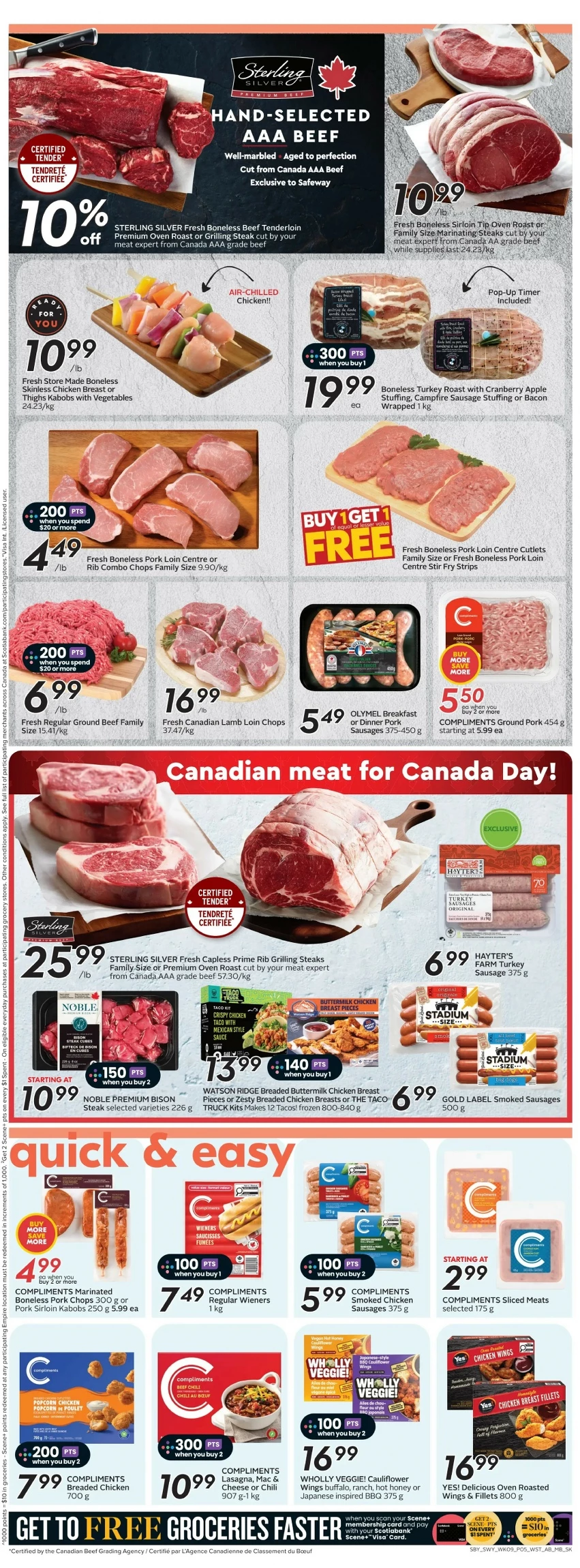 safeway sobeys flyer west june 26 july 2 8