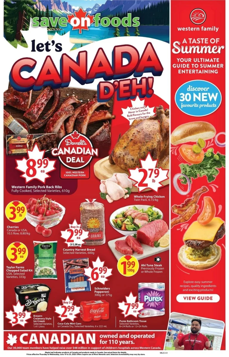 save on foods flyer