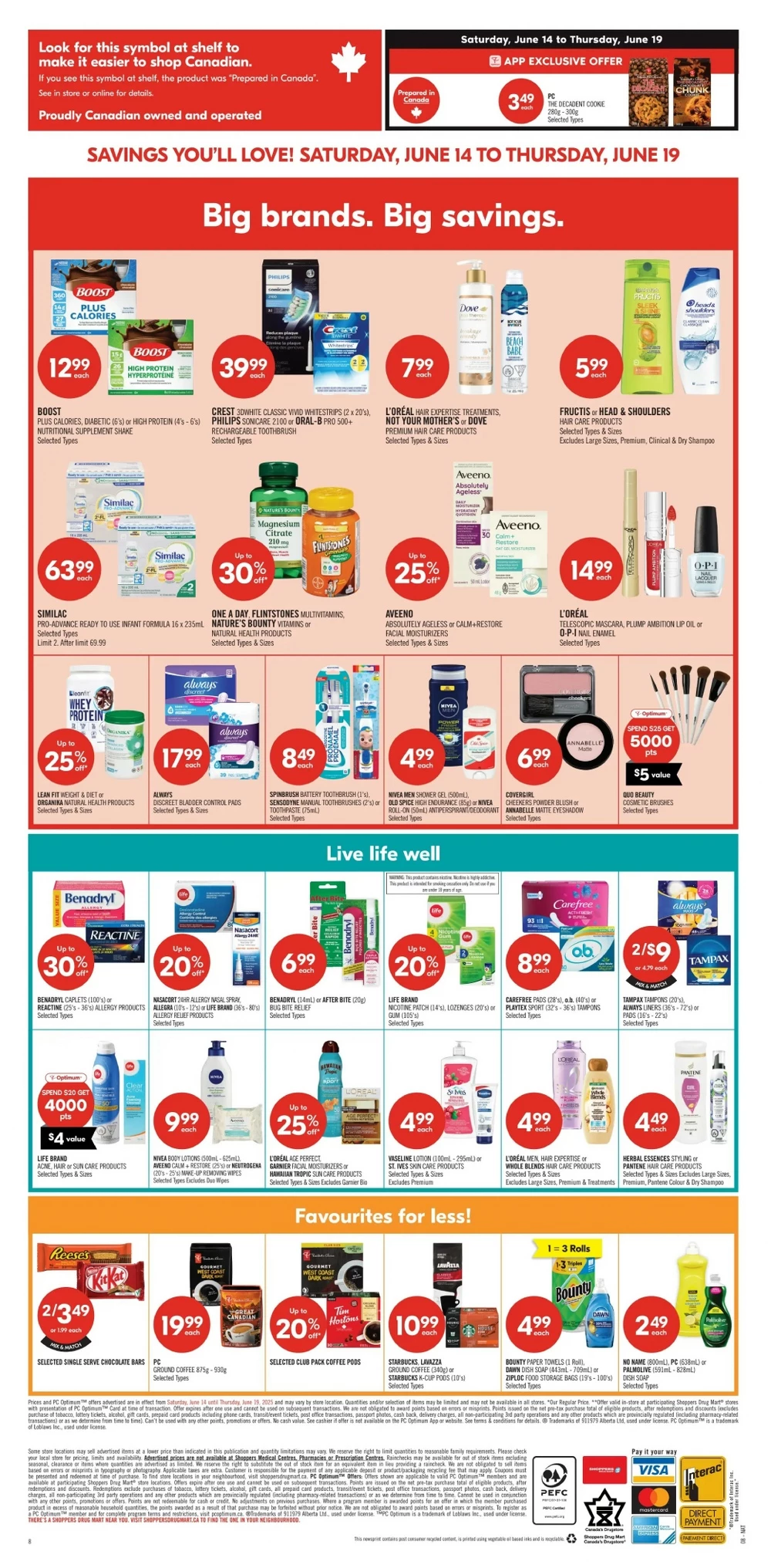 shoppers drug mart flyer june 14 19 12